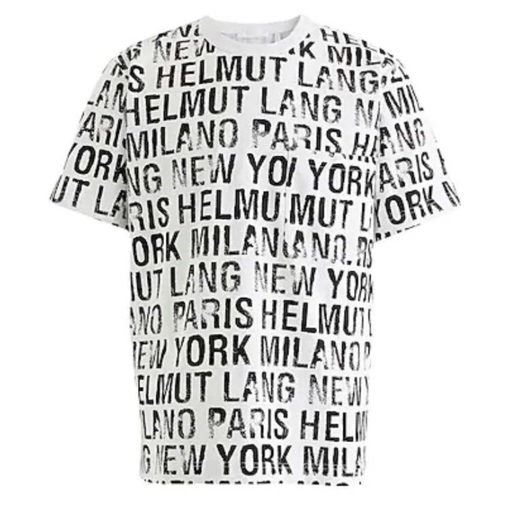Helmut lang - All Over T-Shirt XL White